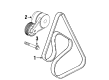Oldsmobile Intrigue Drive Belt Diagram - 12569503
