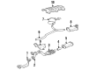 Oldsmobile Aurora Catalytic Converter Diagram - 25316767
