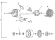 Cadillac Eldorado Alternator Diagram - 19244757