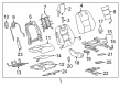 2012 Chevy Camaro Seat Cushion Pad Diagram - 92230462
