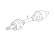Chevy Axle Shaft Diagram - 84615505
