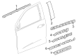 Chevy Colorado Door Moldings Diagram - 85647977