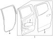 GMC Canyon Door Seal Diagram - 86797000