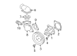 GMC Water Pump Gasket Diagram - 10101275