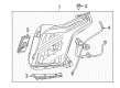 Cadillac Escalade Light Control Module Diagram - 23451499