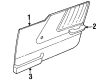 Chevy Tracker Door Armrest Diagram - 96066065