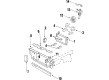 Oldsmobile Omega Air Intake Coupling Diagram - 25501536