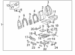 2008 GMC Sierra 1500 Seat Cushion Pad Diagram - 15243905