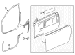 Chevy Door Seal Diagram - 84160282