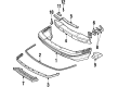 Chevy Corsica Bumper Diagram - 22652144