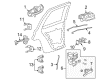 Buick Door Hinge Diagram - 88937059