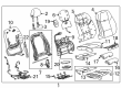 Cadillac Occupant Detection Sensor Diagram - 84073216
