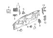 Cadillac DeVille Car Speakers Diagram - 25660131
