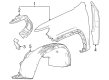 GMC Canyon Fender Splash Shield Diagram - 84782829