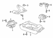Cadillac CT6 Engine Mount Bracket Diagram - 84329421