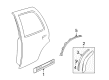 Chevy Tracker Door Moldings Diagram - 30025216