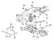 GMC Trailing Arm Diagram - 15069837