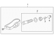 Buick TPMS Sensor Diagram - 19332370