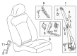 Buick Seat Belt Diagram - 19257947
