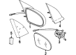 Saturn Side View Mirrors Diagram - 21112690