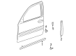 2002 Buick LeSabre Door Moldings Diagram - 25704780