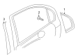 2007 Chevy Aveo Door Moldings Diagram - 96649125
