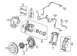 Cadillac Brake Calipers Diagram - 84794925