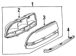 Pontiac Sunbird Tail Light Diagram - 5974808