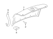 Buick Lucerne Door Handle Diagram - 25772898