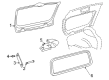 GMC Jimmy Weather Strip Diagram - 15761642