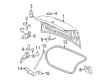 Chevy Trunk Lid Lift Support Diagram - 15836653