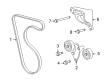 GMC Drive Belt Diagram - 12637201