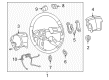 Buick Rainier Steering Wheel Diagram - 15167583