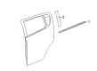 Chevy Sonic Door Seal Diagram - 95147489