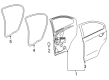 Chevy Sonic Door Seal Diagram - 95190191