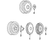 Buick LeSabre Wheel Cover Diagram - 9592249