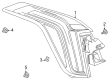 Cadillac CT4 Tail Light Diagram - 85133323