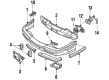 Buick Riviera Bumper Diagram - 1644501