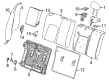 2022 Chevy Trailblazer Seat Cushion Pad Diagram - 42594300