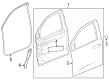 GMC Canyon Weather Strip Diagram - 84595362
