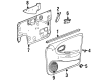 Saturn SW1 Door Armrest Diagram - 21052686