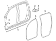 GMC Canyon Weather Strip Diagram - 86515209