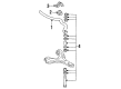 1997 Buick LeSabre Sway Bar Kit Diagram - 12536362
