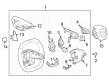 Chevy Corvette Steering Wheel Diagram - 85521374