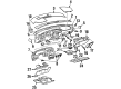Pontiac Dash Panel Vent Portion Covers Diagram - 10403055