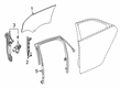 Cadillac CT6 Weather Strip Diagram - 84150964