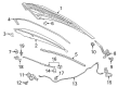 Cadillac CT6 Hood Latch Diagram - 13539016