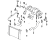 Oldsmobile Achieva Coolant Pipe Diagram - 22572193
