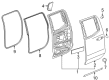 GMC Door Seal Diagram - 84655164