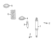 Saturn Vue Shock Absorber Diagram - 20926647